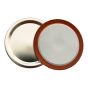 Couvercles pour pots Mason 1 pièce, ouverture régulière, diamètre de 68 mm, 12/pqt