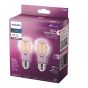 Ultra Definition LED A19 Light Bulbs, Bright White, 8W, 2/Pkg