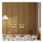 Panneau acoustique, 24" x 95", chêne, 2/pqt