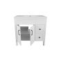 Meuble-lavabo Makala, 36", fini blanc mat