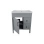 Meuble-lavabo Makala, 30", fini gris mat