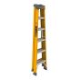 Fiberglass Step Ladder, 6-ft, Grade 1A