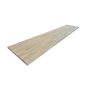 Rubberwood Countertop – 72" x 25.5" x 1.5" – Natural Wood
