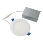 LED Recessed Light - 4" - 4000K - Warm White - White Finish