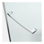 Inspiration Sliding Shower Door - 48" - Clear Glass - Chrome Frame