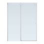 Sedna Frameless Sliding Shower Door - 60" x 78" - Chrome Finish