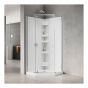 Ensemble douche Calliope, 3 mcx néo-angle, 36" x 36", chrome