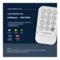 Wireless Garage Door Keypad - 6.5" x 4.1" - White