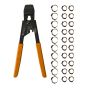 Trousse de sertissage PEX avec anneaux inox, 3/8"–1"