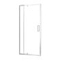 Varuna Pivot Shower Door - 40" x 32" - Chrome Finish