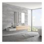 Tuile en porcelaine pour plancher et mur, 12" x 24", gris