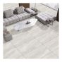 Tuile en porcelaine pour plancher et mur, 24" x 48", gris mat