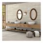 Tuile de porcelaine,12" x 24", beige mat