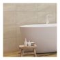 Tuile de porcelaine,12" x 24", beige mat