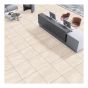 Tuile porcelaine Luri, 24" x 24", beige mat