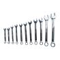 Ensemble de clés combinées, métrique, 6-19mm, 11 pièces