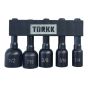 Nut Driver Bit Set - 1/4" to 1/2" - 5-Piece
