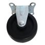 Roulette fixe en polypropylène, 3", capacité 95kg