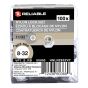 Écrous de blocage hexagonaux, 8-32, insert en nylon, 100/pqt