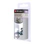 Écrous hexagonaux à créneaux, 1/2"-20, fini zinc, paquet de 2