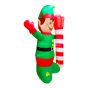 Inflatable Elf Lightpost - North Pole - 7'