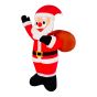 Inflatable Waving Santa Claus - 7'