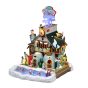 Christmas Village Spa Scene - Lights & Sound - 4.5V