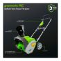 Corded Electric Snow Thrower - 16" - 10A Motor