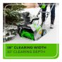 Corded Electric Snow Thrower - 16" - 10A Motor