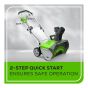 Corded Electric Snow Thrower - 16" - 10A Motor