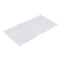 Tapis de bain en PVC, 13,77" x 27,55", transparent
