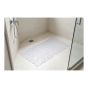 Tapis de bain en PVC, 13,77" x 27,55", transparent