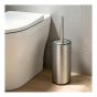 Brosse de toilette en acier inoxydable, 3.86" x 9.33" x 13.9"