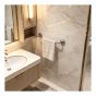 Porte-serviette simple, 12", chrome