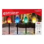 LED Multicolor Bulb Stake Lights - 4/Pkg