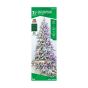 Christmas Tree - Pre-Lit Flocked - 7.5' - 400 Dual-Colour LEDs