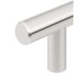 Poignées d’armoire en T, espacement 3 3/4", acier inoxydable, 8/pqt