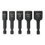 Magnetic Nut Driver Set - 1/4" to 1/2" - 5/Pkg