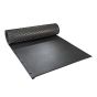 Rubber Stall Mat Roll - 72" x 39.4' x 1.2" - Matte Black