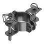 Bride de montage double pour poteau, 76 mm