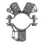 Bride de montage triple pour poteau, 76 mm