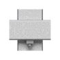 Croisillon individuel, manchons carrés 90 mm x 70 mm