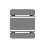 Chape en U pour poutre, 60 x 60 mm, 2 flancs