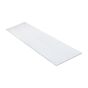 Tablette de mélamine, 5/8" x 24" x 97", blanc