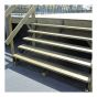 Stair Riser - 5 Steps - 45" - Black