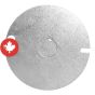 Round cover knockout