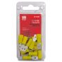 Male Disconnect - Yellow - 16/Pkg