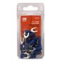 Vinyl-Insulated Spade Terminals - Blue - 20/Pkg