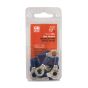 Ring Terminal - Blue - 17/Pkg