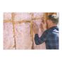 Laine isolante en fibre de verre, R-35, 10,5" x 24" x 48"